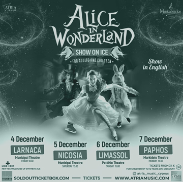 Alice in Wonderland on Ice Larnaca 2026 | DECEMBER 4